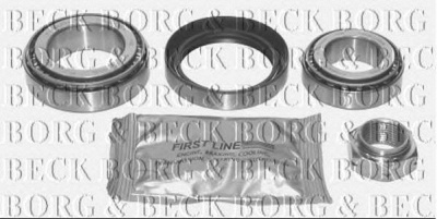 BORG & BECK bwk398 -  Комплект подшипника ступицы колеса